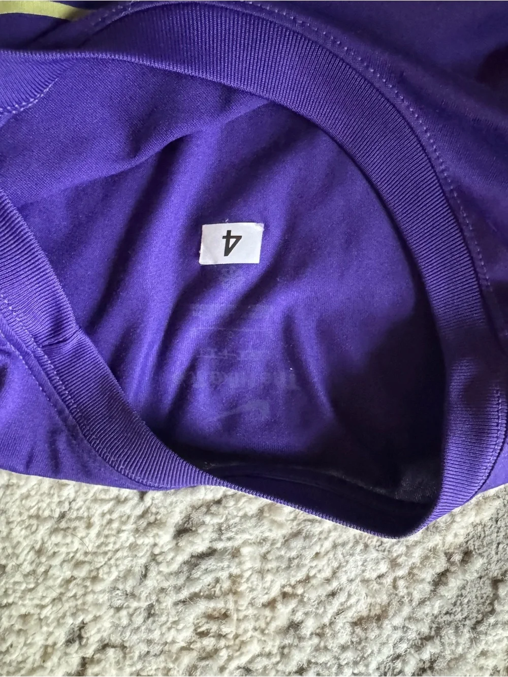 Nike Purple JMU Softball Long Sleeve Performance Tee